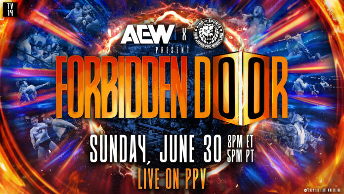 AEW Forbidden Door 2024 Poster