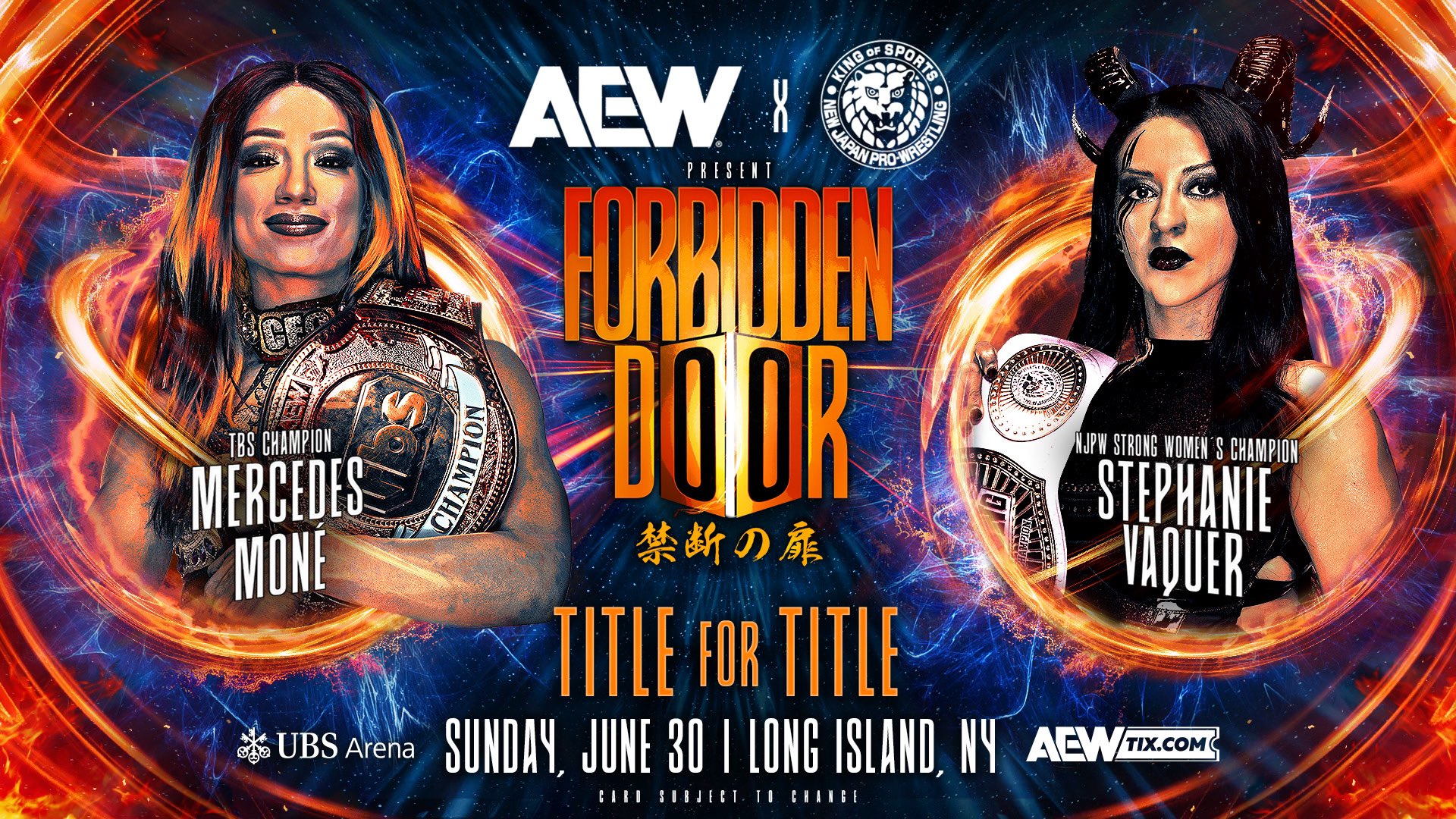 AEW x NJPW Forbidden Door 2024 Odds: Massively one-sided for key matches