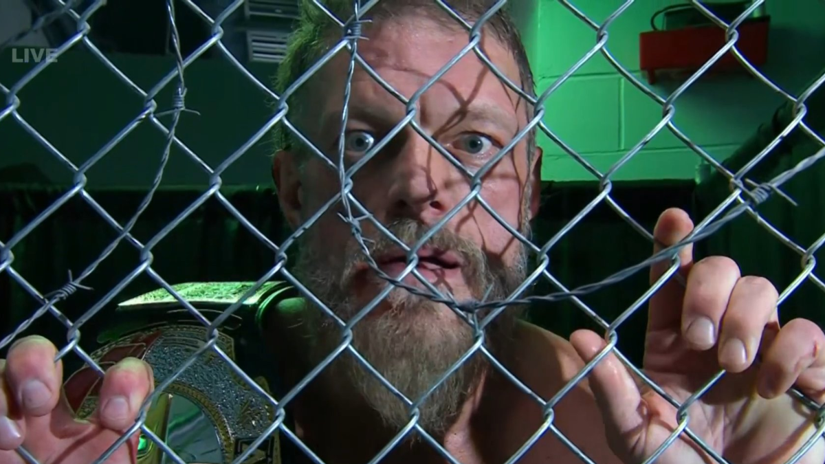 Barbed Wire Steel Cage Match Set For AEW Double or Nothing 2024