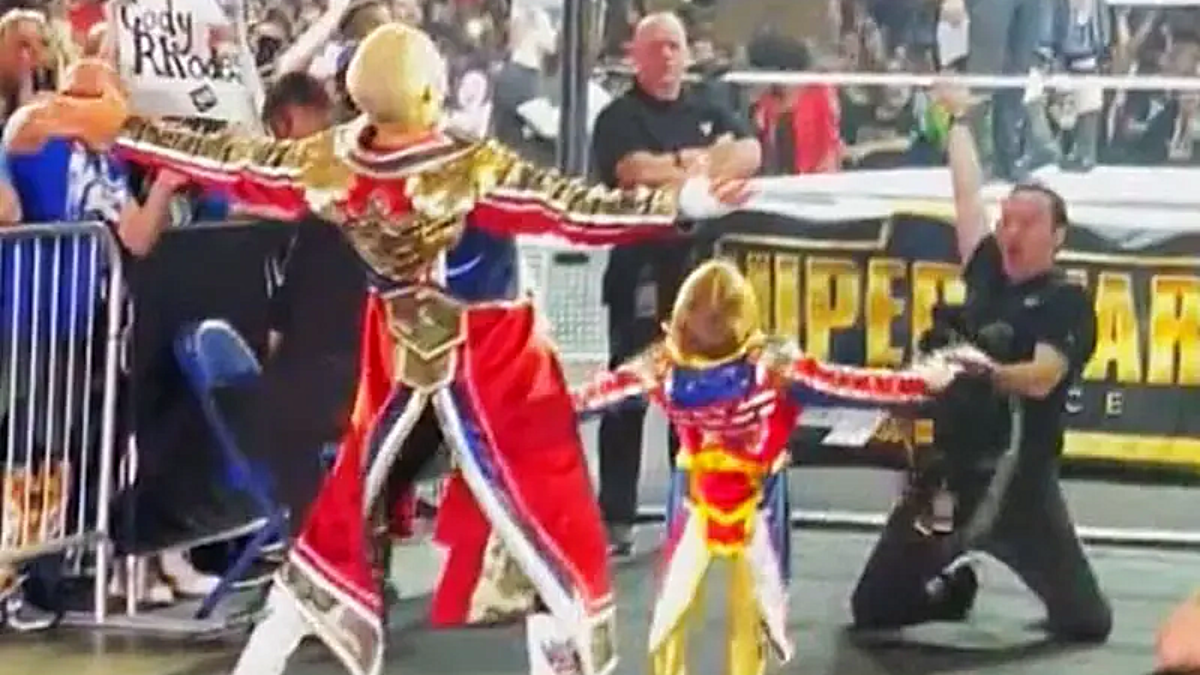 Watch: Cody Rhodes Shares Touching Moment with ‘Mini Cody’ Fan At WWE Live Event