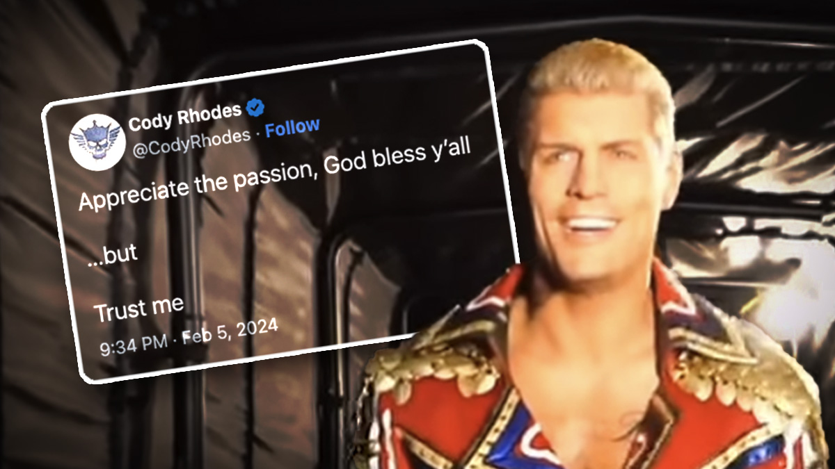 Cody Rhodes Urges WWE Fans To “Trust Me” As The #WeWantCody Movement Rages On