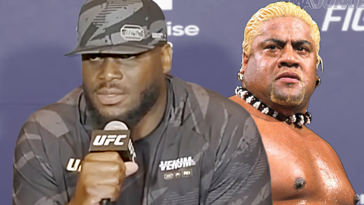 UFC’s Derrick Lewis Says He’s “In Talks” with WWE, Wants To Use Rikishi’s Finisher