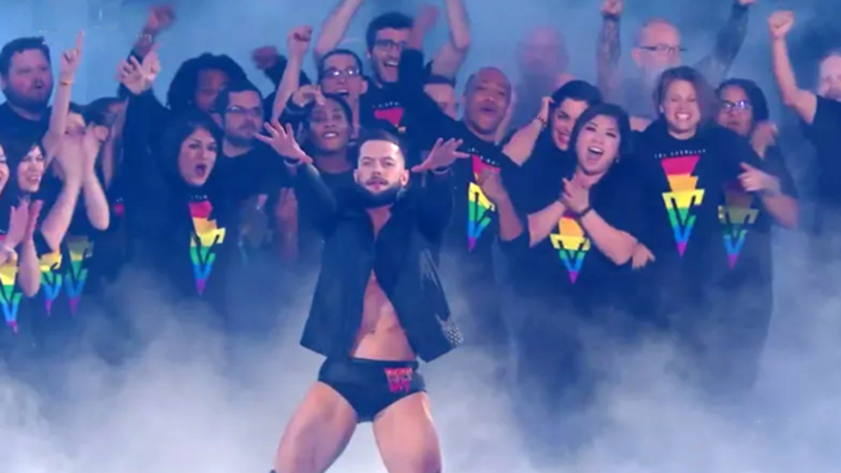 Finn Balor Reflects on Iconic LGBTQ+ Entrance at WWE WrestleMania 34