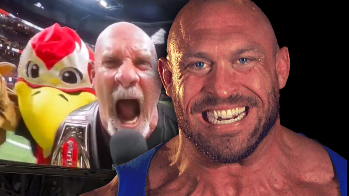 Ryback Trolls Goldberg Video Spearing Tom Brady Fan At NFL Game