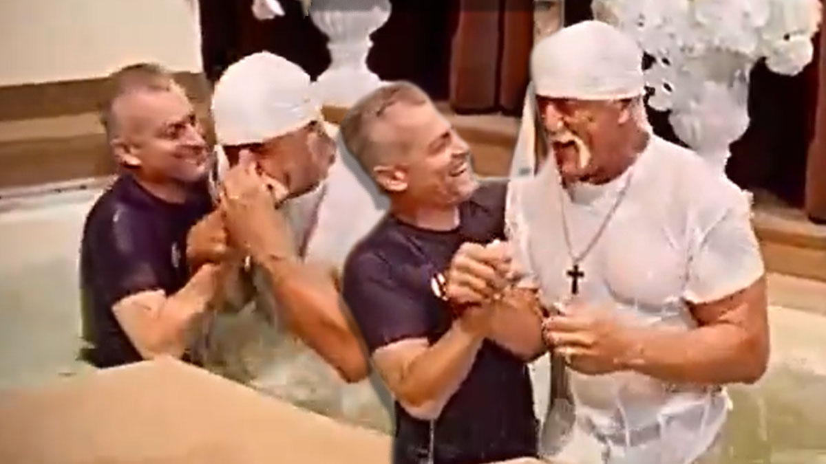 Hulk Hogan Declares Recent Baptism As The Greatest Day Of His Life