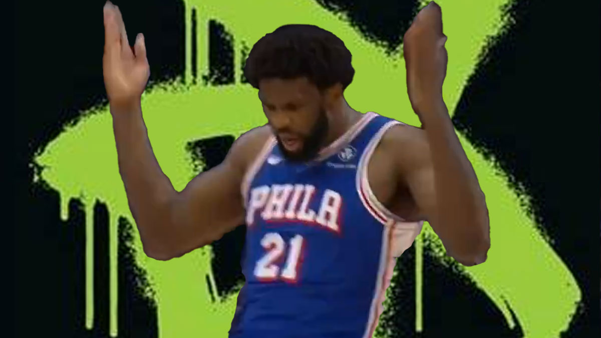 Joel Embiid Keeps Up The DX Crotch Chop Celebration Despite Past NBA Fine