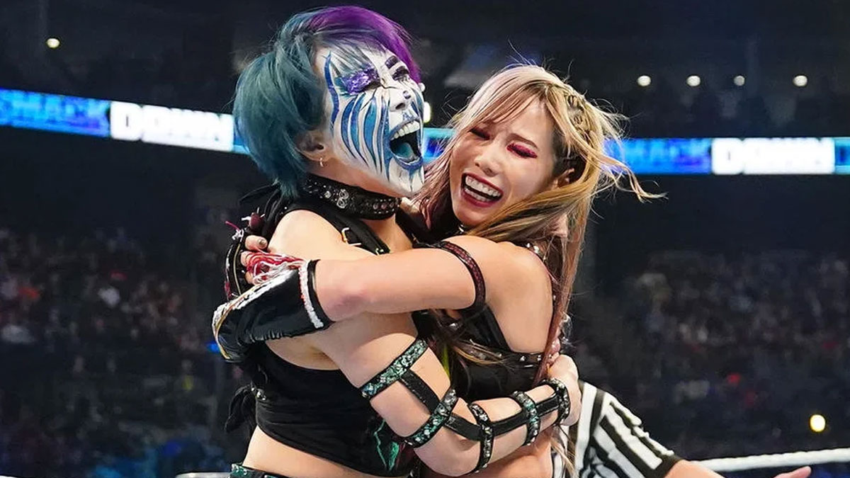 Asuka Shuts Down Fan Criticizing Kabuki Warriors Team Name