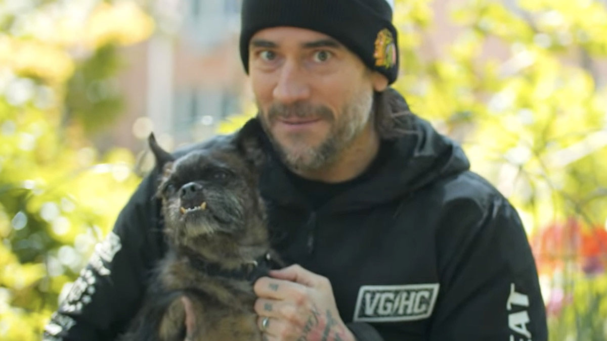 CM Punk Provides Health Update For His Dog Larry