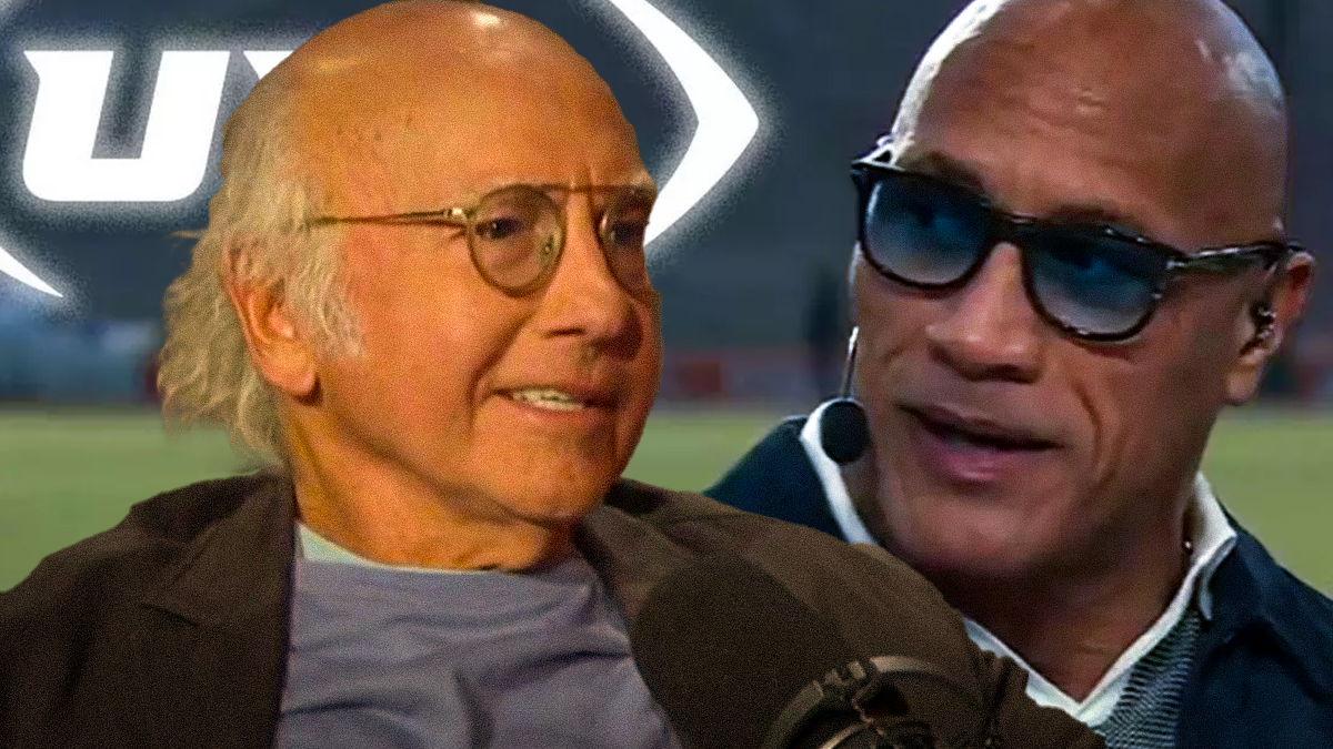 The Rock Dials Up Larry David: ‘Curb’ Star Shares Advice For UFL Football League