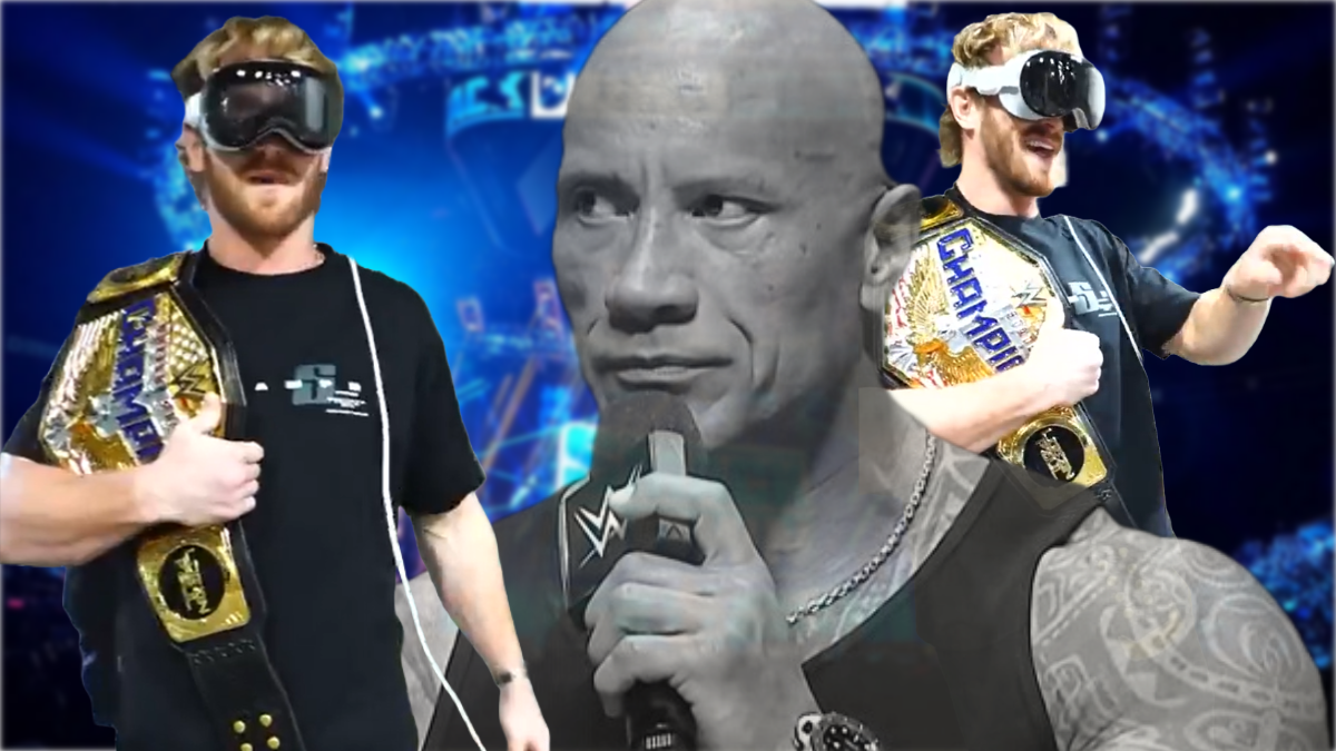 Logan Paul Wears Apple Vision Pro for WWE SmackDown, Demands “The Rock Treatment”