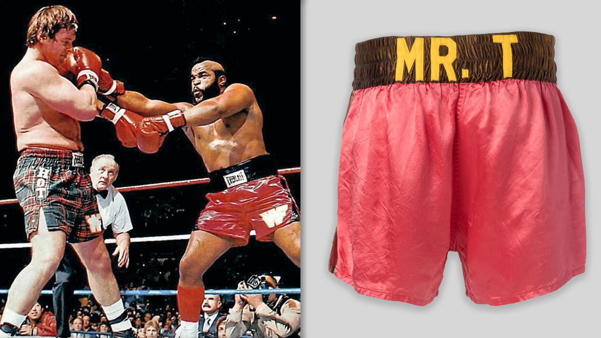 Mr. T’s WrestleMania 2 Trunks Commanding Big Money At Auction