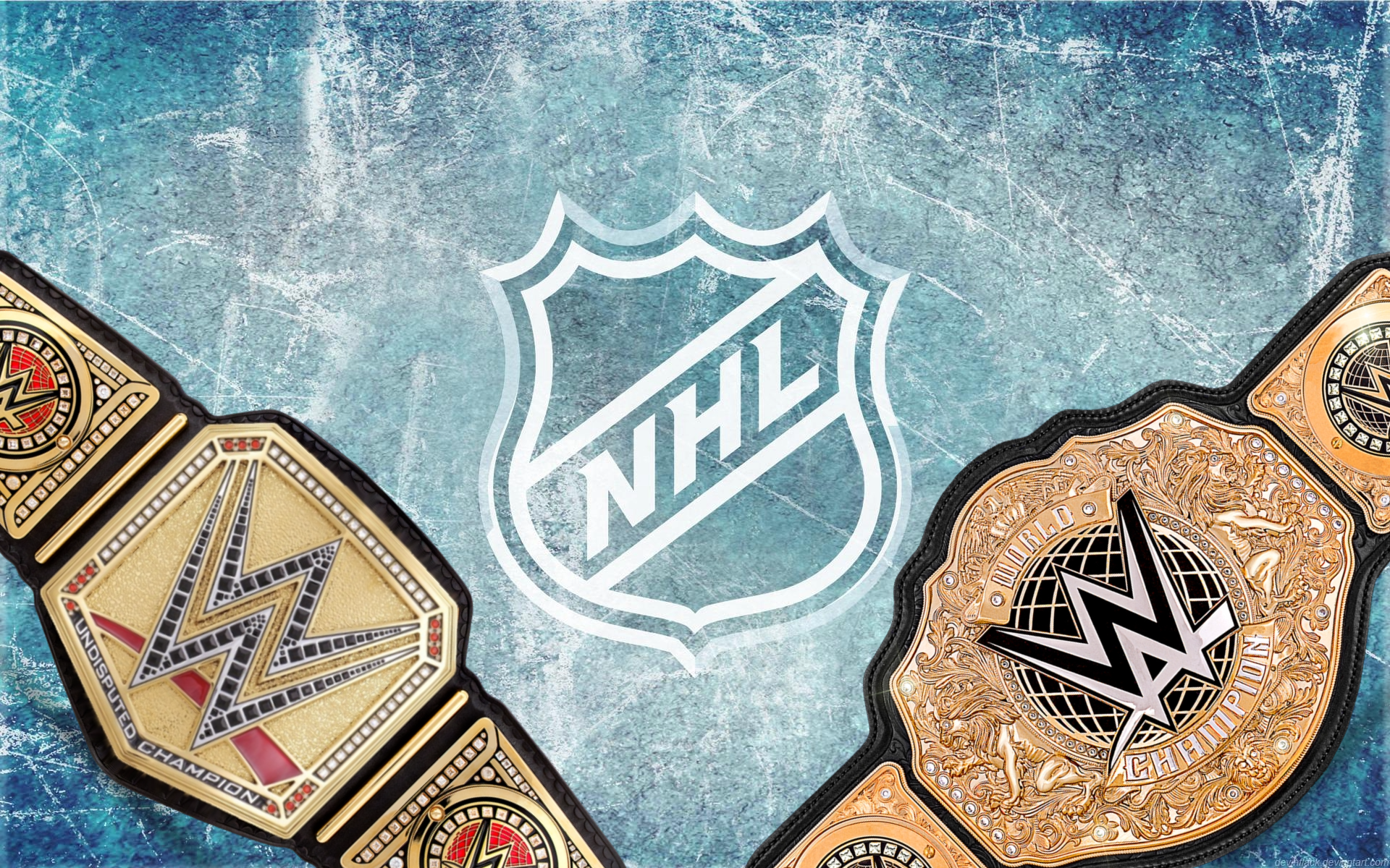 NHL Partnering With WWE for Commemorative Championship Belts