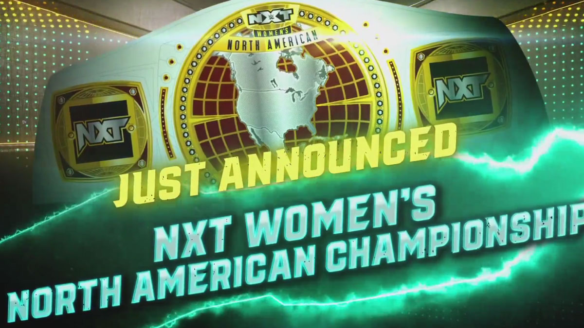 WWE NXT Women’s North American Title Unveiled During Stand & Deliver