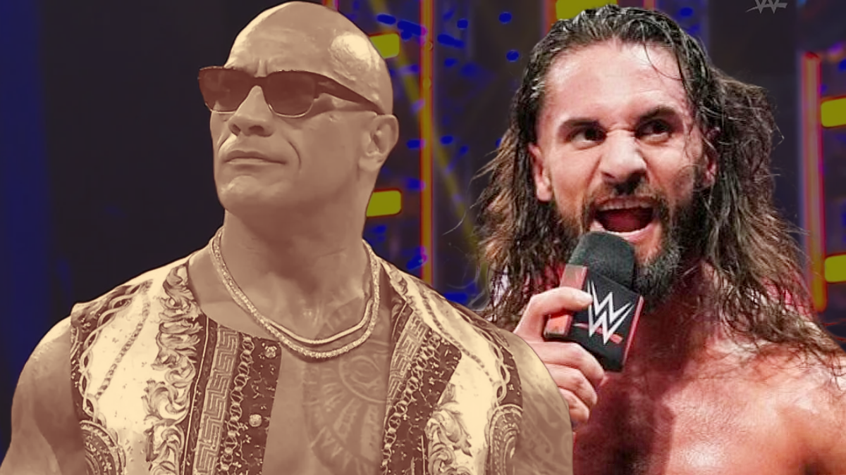 Seth Rollins Bites Back After The Rock Takes Credit for Making Wrestling Cool Again