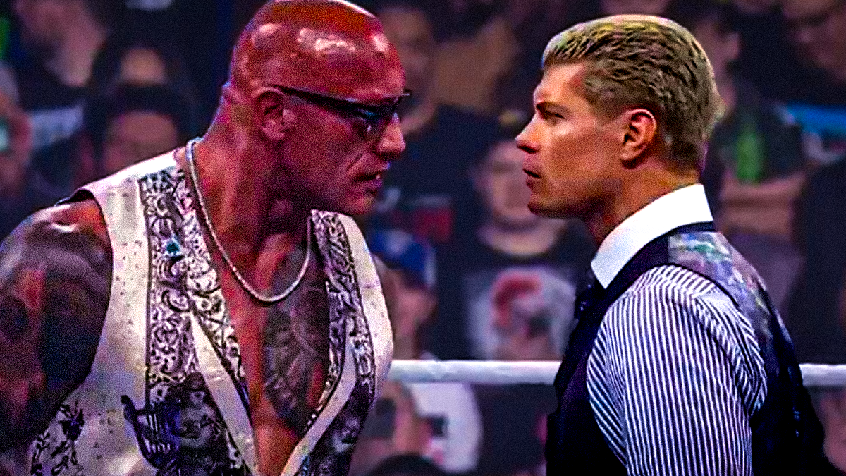 Silent Showdown: The Rock & Cody Rhodes Share Intense Moment On 3/25 WWE RAW