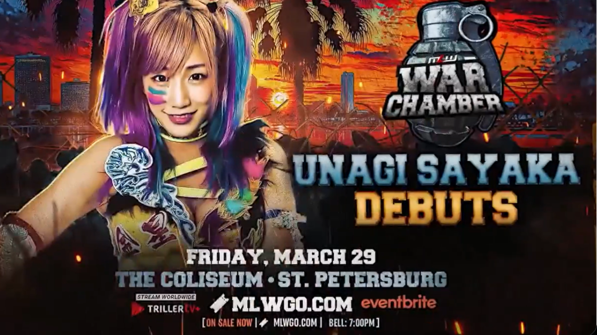 Unagi Sayaka Gets Title Shot In Her MLW Debut at 3/29 War Chamber Event