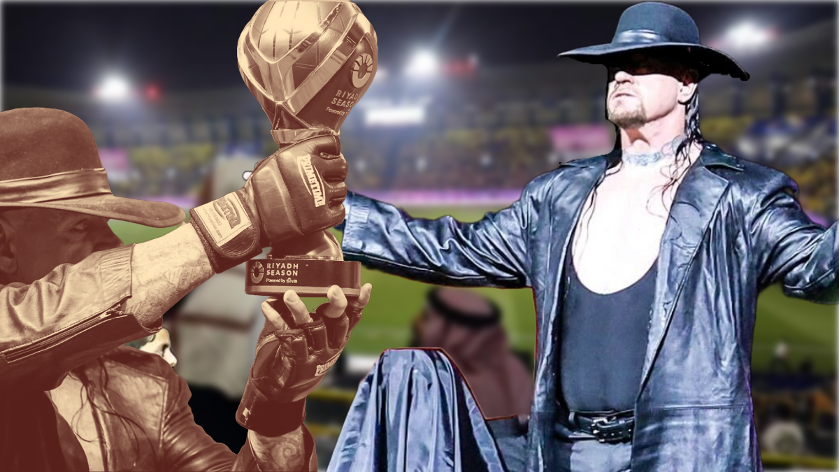 Watch: The Undertaker Appears At Riyadh Season Cup Finals Between Al-Hilal and Al-Nassr