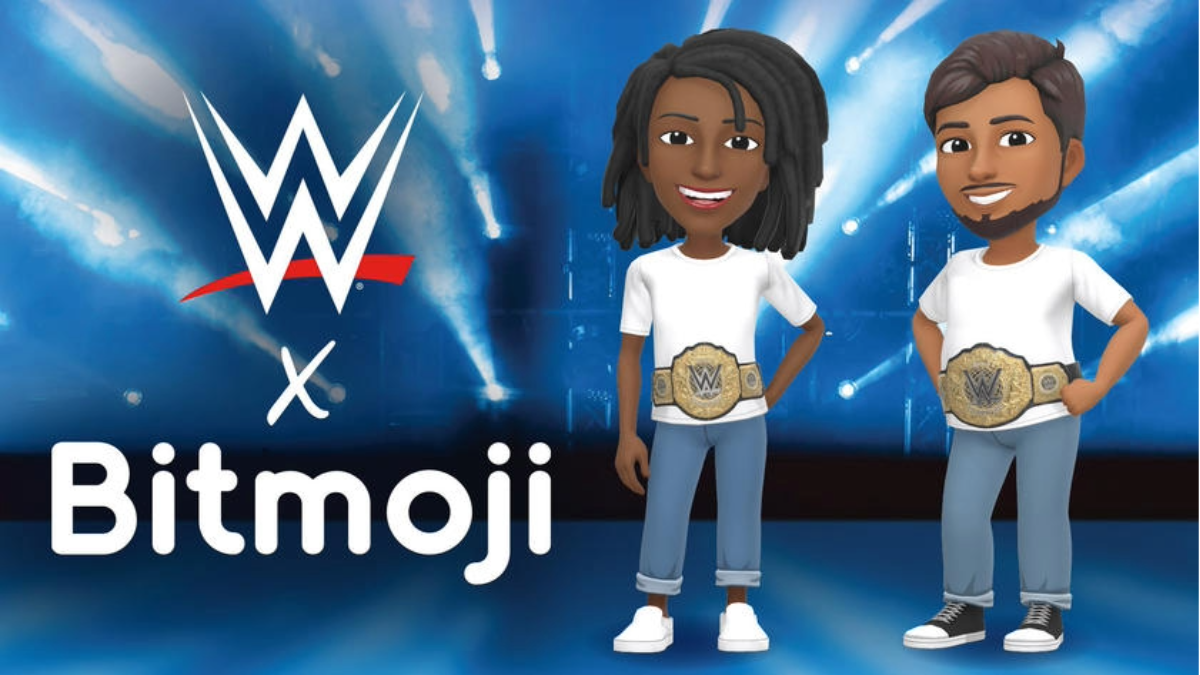 WWE & Snapchat Teaming Up With New World Heavyweight Championship Bitmoji