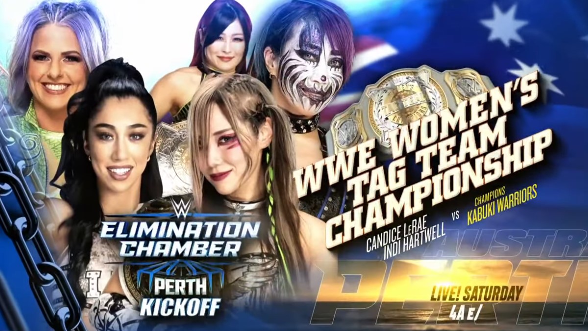 Indi Hartwell & Candice LeRae vs. Kabuki Warriors Added To WWE Elimination Chamber