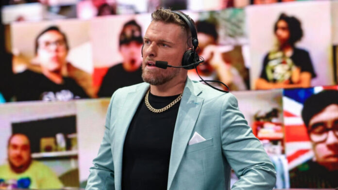 Pat McAfee during WWE Thunderdome