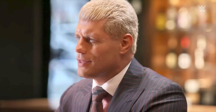 Cody Rhodes in a suit