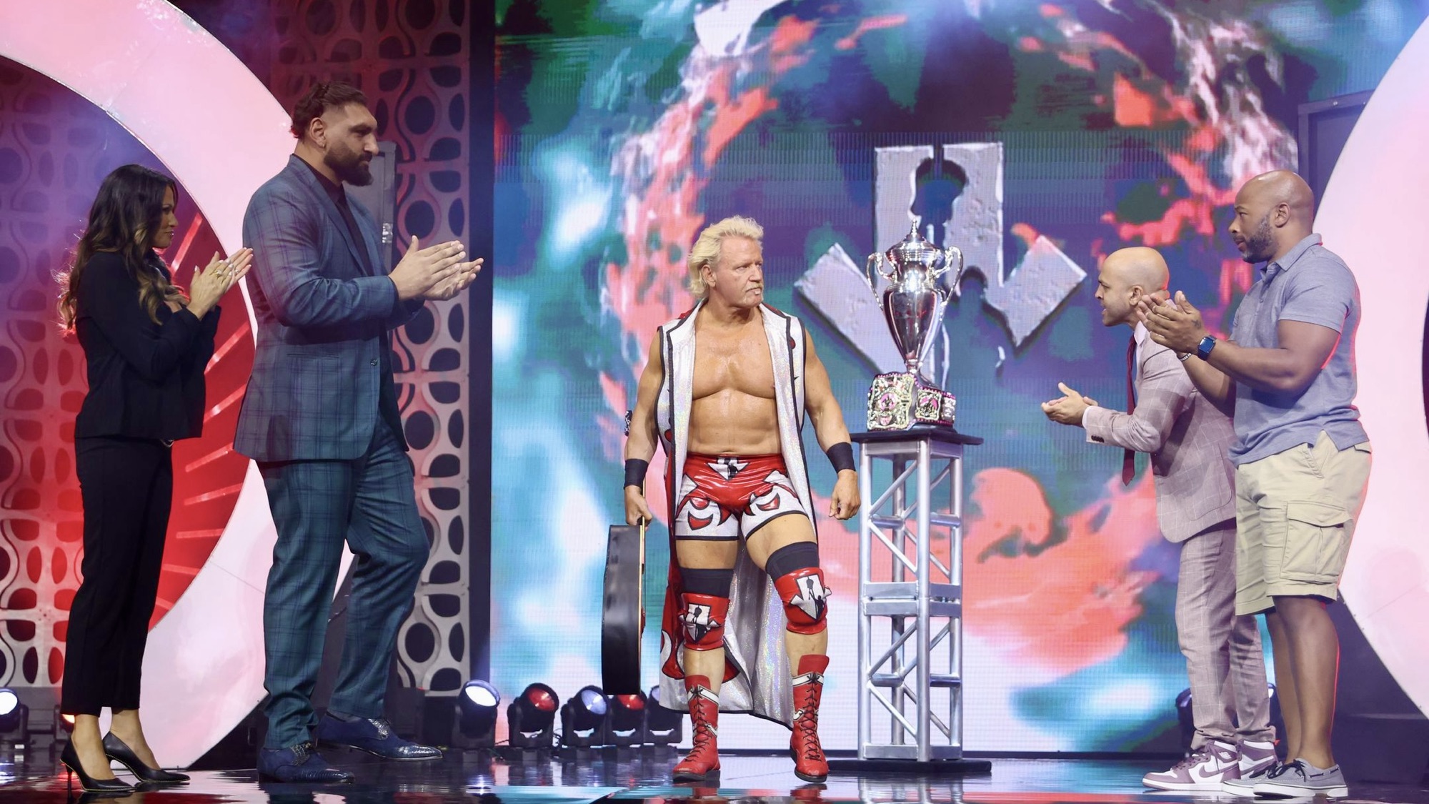 Jeff Jarrett Receives Ovation, Words Of Encouragement After Owen Hart Cup Loss