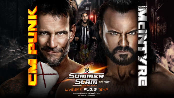 CM Punk vs Drew McIntyre SummerSlam 2024