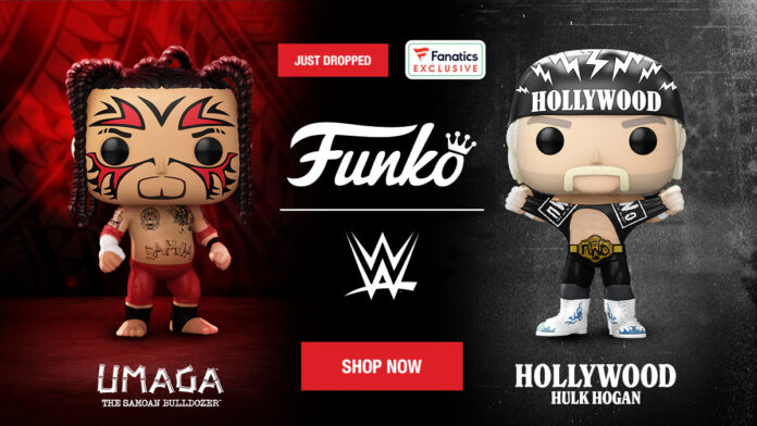 Umaga and Hollywood Hogan Funko Pops