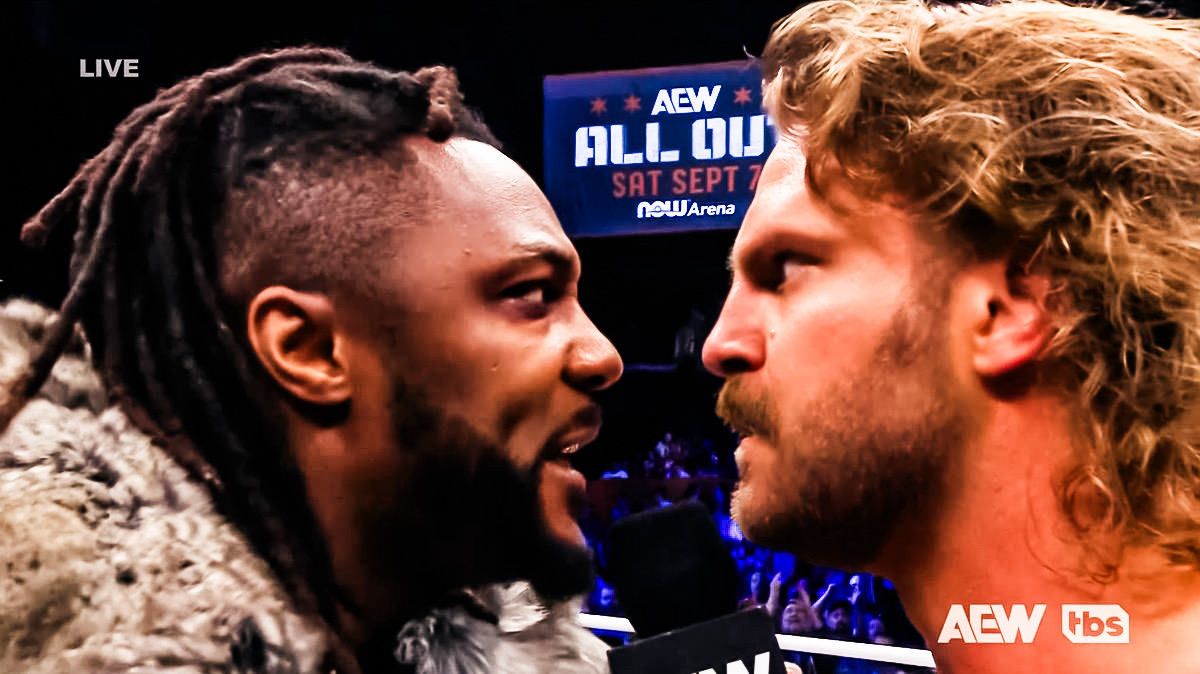 Swerve Strickland vs. Hangman Page Steel Cage Match Set for AEW All Out