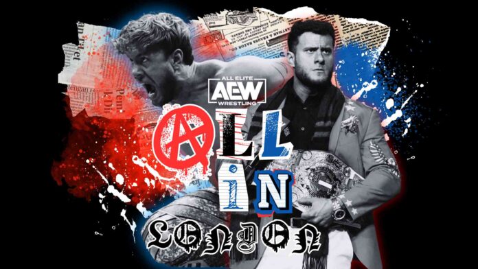 AEW All In 2024 London Hype Poster Punk