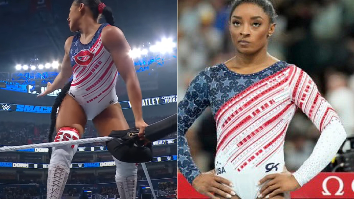 WWE Superstars Honor Olympian Simone Biles On 8/23 SmackDown