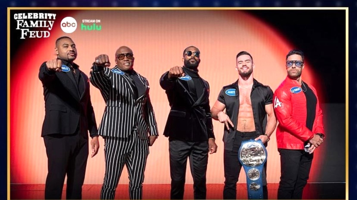 WWE x Celebrity Family Feud Episode  Airs 8/20 on ABC