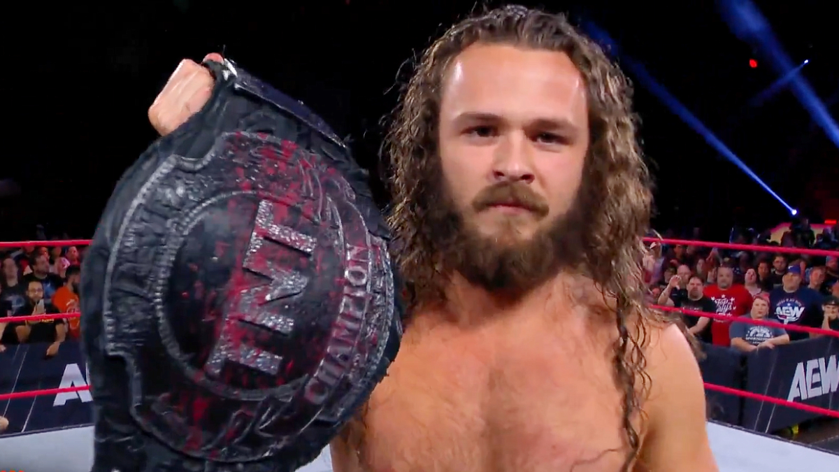 Jack Perry Debuts New AEW TNT Title  Design On 8/17 Episode of Collision