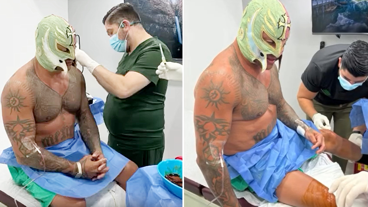 Rey Mysterio Is Finally Living Pain Free After Stem Cell Treatment