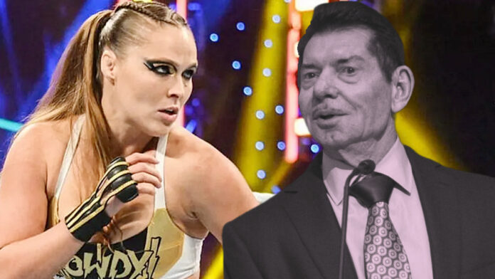 Ronda Rousey, Vince McMahon 2