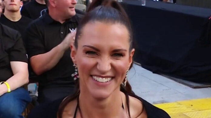 Stephanie McMahon smiling