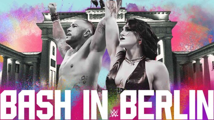 WWE Bash in Berlin Rhea Ripley Damian Priest