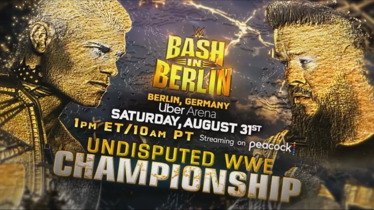 Major Championship Match Confirmed For WWE Bash in Berlin