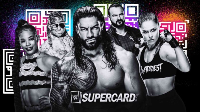 WWE Supercard QR Codes