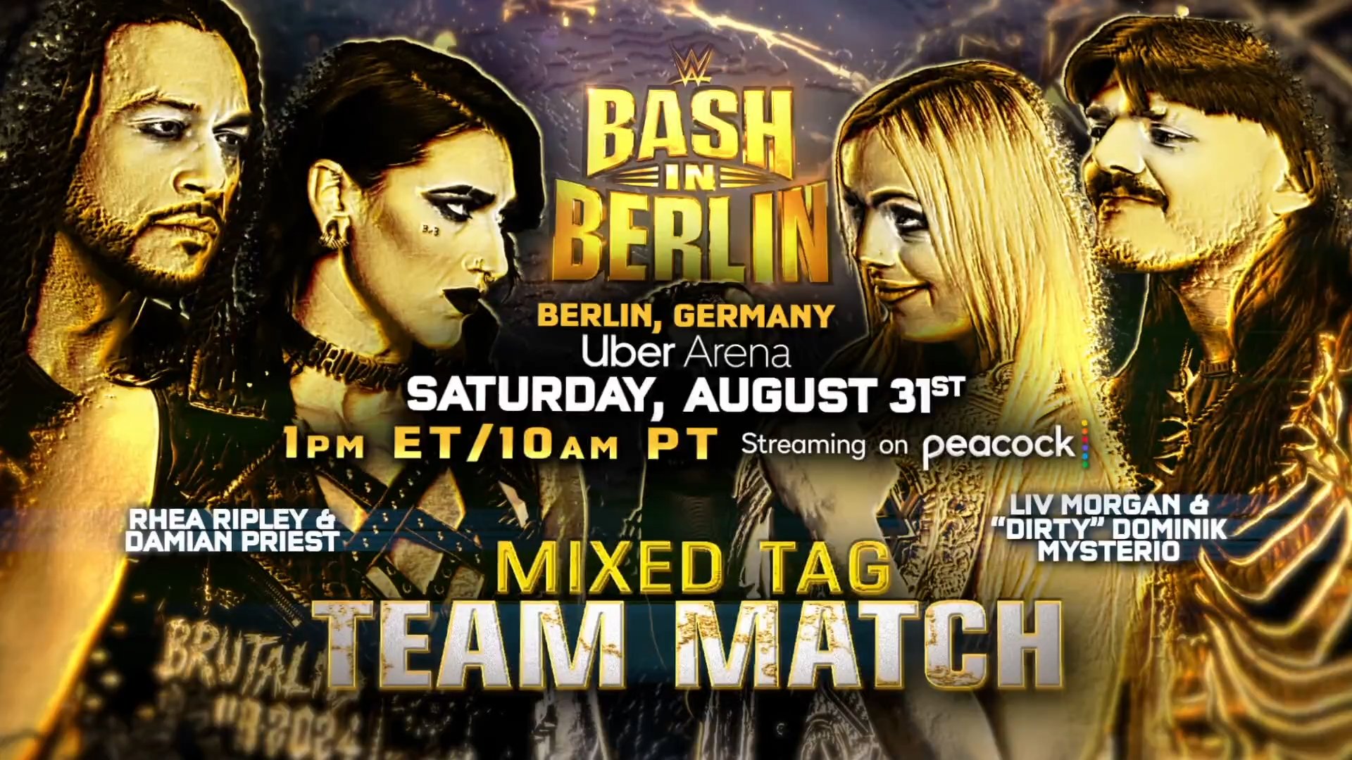 WWE Announces Mixed Tag Team Matchup for Bash in Berlin