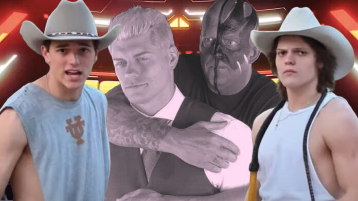 Wayne, Wyatt, Cody, Dustin Rhodes