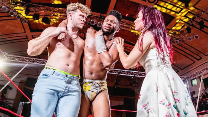 Will Ospreay, Michael Oku, Amira Miller