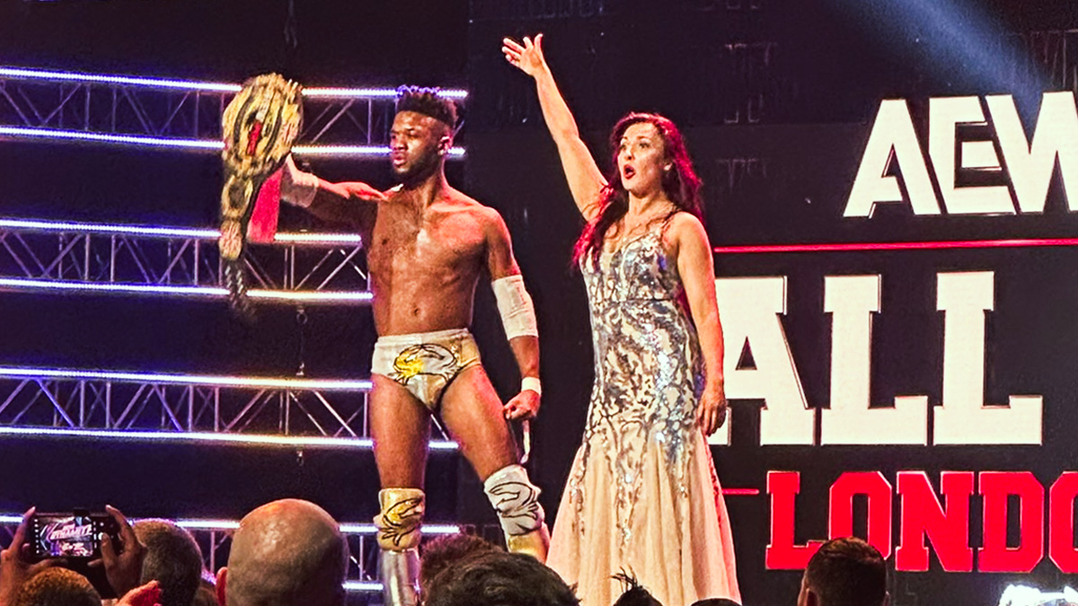 Watch: Michael Oku Debuts In AEW With Amira Blair