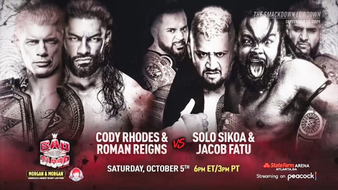 Bad Blood Cody Reigns