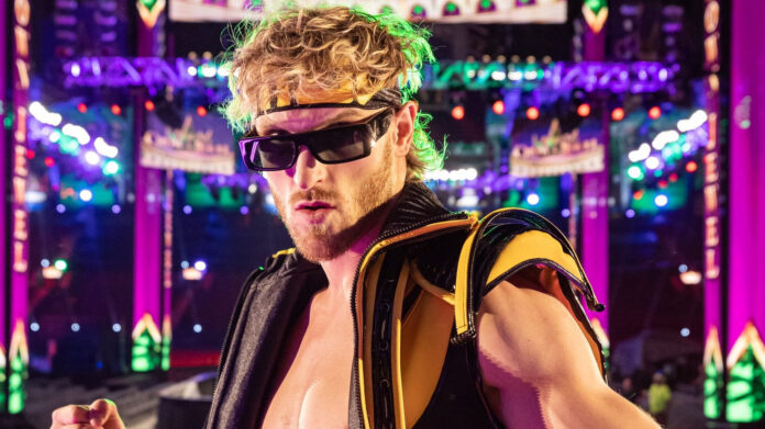 Logan Paul at WWE Crown Jewel