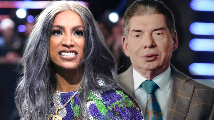 Mercedes Mone and Vince McMahon