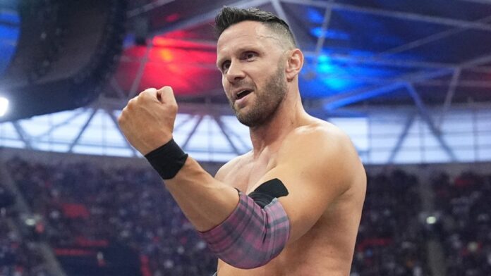 Nigel McGuinness made his in ring return at All In 2024