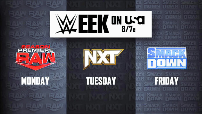 WWE Week on USA Network Schedule