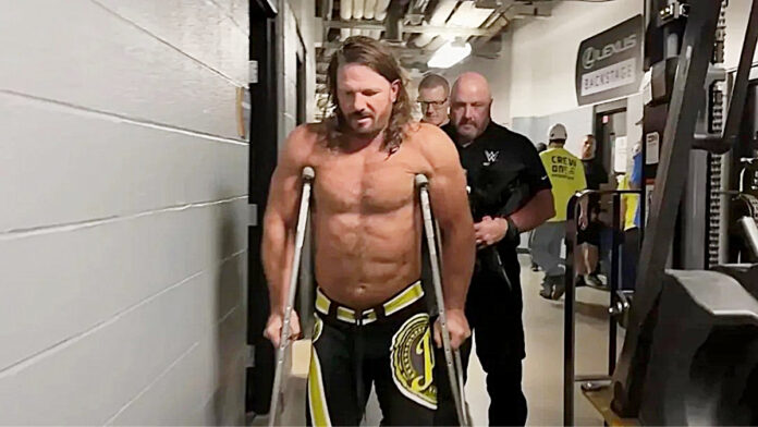 AJ Styles Injury