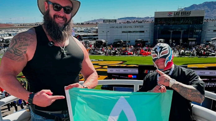 Rey Mysterio, Braun Strowman, Nascar